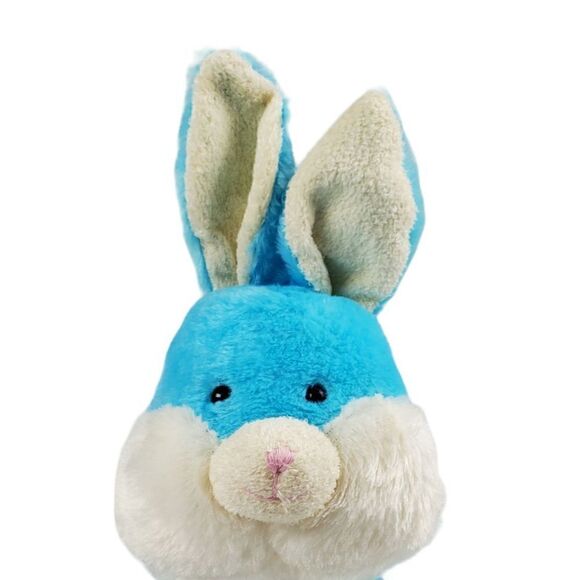 Walgreens Bunny Rabbit Plush Blue Cream Stuffed Animal Toy Easter Spring Lovey - Picture 5 of 9